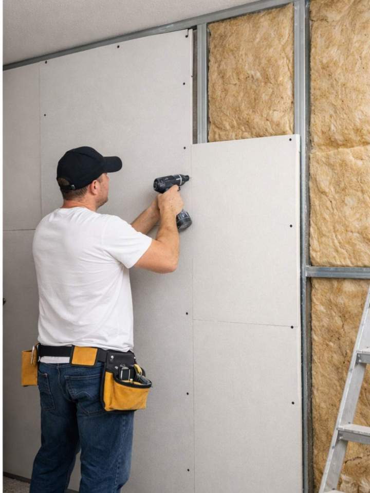 Travaux d’isolation intérieure Gisors